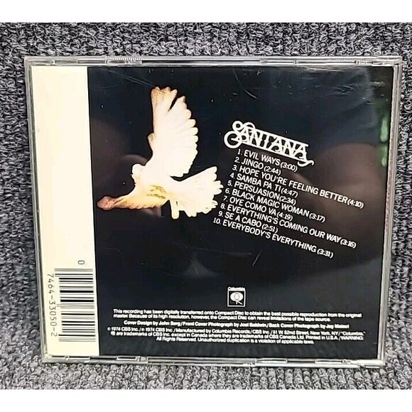 Vintage Santana - Greatest Hits CD - Columbia 1974 - Picture 2 of 4